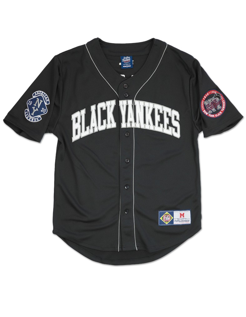 Black Yankees Baseball Team Jersey